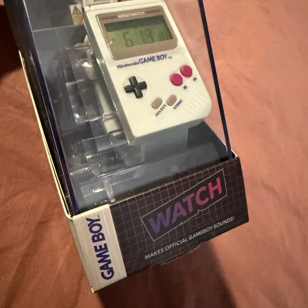 Nintendo Game Boy Wristwatch - Gray and Black